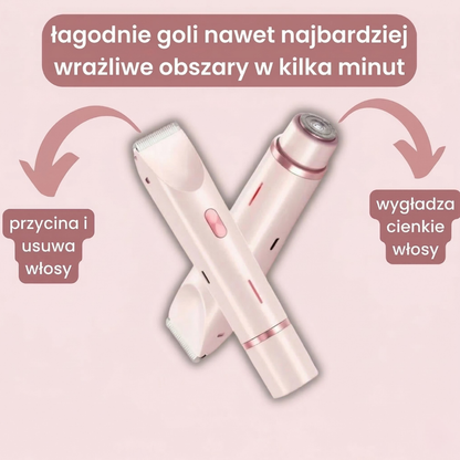 Glowora Lumi™ 2 w 1 golarka do ciała dla kobiet